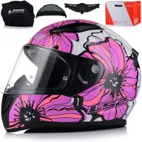 LS2 Helmets Integralhelm Mopedhelm | LS2 FF353 RAPID II | Motorrad Helm Vollvisierhelm Mopedhelm ECE 22.06 | Damen Motorradhelm Full-Face Helme | XS (53-54cm)