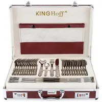 King Hoff Besteck 72 Elem. Satin Kh-3554