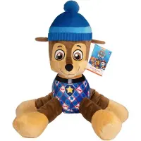 Nickelodeon PAW PATROL GROSSES MASKOTTCHEN-PLÜSCHTIER 50 cm CHASE WINTER