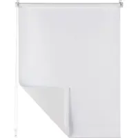 Blumtal Verdunklungsrollo 60 x 130 - 155 cm - Klemmfix Rollo ohne Bohren - Thermorollo - Klemmrollo - Sichtschutz Rollo in Weiß