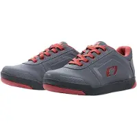 O'Neal Unisex Fahrradschuhe Pinned Flat V.22 , Grau Rot, 41