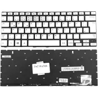 T-ProTek DEUTSCHE - Tastatur ohne Rahmen mit Beleuchtung kompatibel für Samsung ATIV Book 7 NP740U3E-S01DE