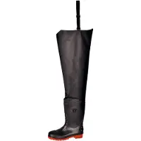 Portwest FW71 Sicherheits Hüft-Watstiefel S5 Black Gr. 38