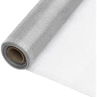 Syfax Fliegengitter Aluminium 80x2000 cm Silbern