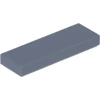 LEGO 250x Fliese 1x3, Dunkelgrau