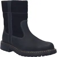 Josef seibel Schuhe Herren Stiefel Lammfell Chance 21927-LA86, Größe:49 EU, Farbe:Schwarz