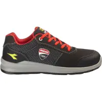 Diadora Sicherheitshalbschuh Ducati Speedy Race S3S - T.42 - Schwarz/Fungus - - 701.181703-C2541 T.42