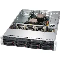 Super Micro Computer B.v. Supermicro SC825 TQC-R802WB – 2U Rack-Montage