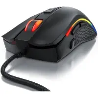 Titanwolf Gaming-Maus kabelgebunden, 2 austauschbaren Seitenteilen WING, 12 Benutzerprofile / 5000 dpi