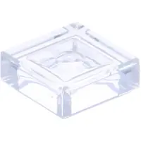 LEGO 500 Stück Fliesen 1x1, Transparent