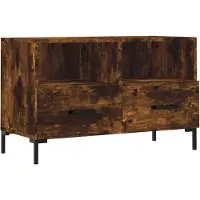 Syfax TV-Schrank Räuchereiche 80x36x50 cm Holzwerkstoff