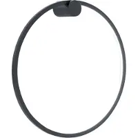 Milagro LED-Wandleuchte Saturno, schwarz, Ø 50 cm, Metall, 4.000 K