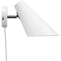 Dyberg Larsen Cale Wandlampe Höhe 24,5 cm weiß