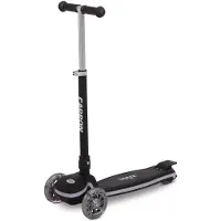 Toyz Carbon, Roller Kinder, Scooter Kinder, Kinderroller, Dreirad, Schwarz