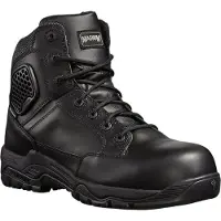 Magnum Strike Force 6.0 Leather S3 - Herren Sicherheitsstiefel Sicherheitsschuhe Schwarz M801550-021 , EU 42 UK 8