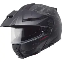 Schuberth E2 Atlas Klapphelm Unisex Fiberglas schwarz, XXL
