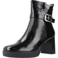 Carmela für Damen. 16253304-NEGRO Lederstiefeletten 162533 schwarz (41), Wohnung, Reißverschluss, Lässig