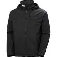 Helly Hansen für Herren. 34443 Segeljacke Crew Hooded 2.0 schwarz (M), Polyester, Outdoor