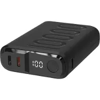 RealPower PB-10000C PD+, 10000 mAh, Schwarz