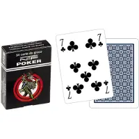 Dal Negro Poker Blu Long Life PVC, 55 Stück(e), 1 Deck(s), Kunststoff, Junge/Mädchen, Kinder/Erwachsene, Box