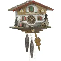 Trenkle - 1512 - Chalet-Kuckucksuhr - 1-Tag-Kettenzugwerk - Kuckuck Classic