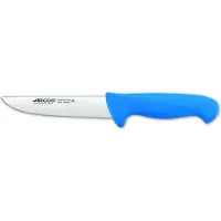 Arcos Metzgermesser Farbe - Prof 291523 Edelstahl Nitrum und mango ergonomische blaue Polypropylenklinge und 16 cm Klinge, Vitrine
