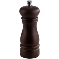 Assheuer & Pott APS 40571 Pfeffermühle ETERNAL, Buchenholz dunkel, Keramikmahlwerk, Ø 5,5 cm, Höhe 15,5 cm