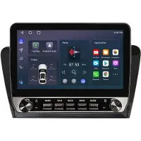 AWESAFE Android Radio 64GB für Skoda Octavia III ab 2013 Navi mit Tasten Carplay RDS WIFI Bluetooth DSP GPS
