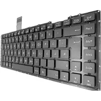 T-ProTek DEUTSCHE Tastatur ohne RAHMEN - für ASUS X401A-WX350H, X401A-WX398D, X401A-WX452H