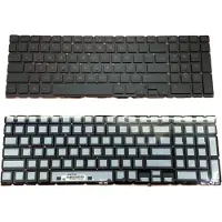 T-ProTek DEUTSCHE-Tastatur Keyboard Beleuchtung kompatibel für HP Omen 15-dc1300