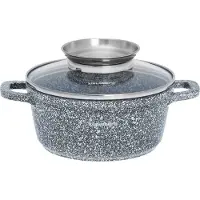 Klausberg Topf mit Marmorbeschichtung 1,3L 16cm KB-7519