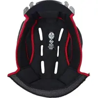 Nolan N-com N90-2/n91 Evo Clima Comfort Innenpolsterung Schwarz XL Schwarz XL