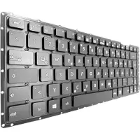 T-ProTek DEUTSCHE - Schwarz Tastatur Keyboard Ohne Rahmen kompatibel für ASUS Y483, Y483L