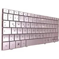 T-ProTek DEUTSCHE - Tastatur für HP Compaq mini 110-400SA / Rosa