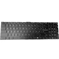 T-ProTek DEUTSCHE - Tastatur mit Beleuchtung kompatibel für MSI GS63VR 6RF Ghost Pro MS-16K2