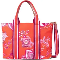Oilily Sits Icon World Tara Tote Bag Cherry Tomato
