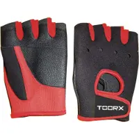 Toorx Fitness Gants de fitness - Cuir - Rouge - Größe: L