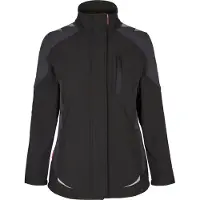 F-engel Galaxy Damen-Softshell-Jacke 8815-229 Gr. S Schwarz/Anthrazit Grau