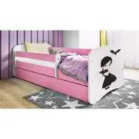 RAUMHIRSCH FURNITURE Kinderbett Jugendbett Wednesday 70x140, 80x160, 80x180 cm - Komplettset mit Schublade & Rausfallschutz