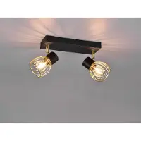 Meine Wunschleuchte Ausgefallene LED Deckenlampen für Esstisch & Küche Lampenschirme schwenkbar Gold
