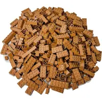 LEGO Steine Hochsteine Nougat NEU! Menge 50x – Jede Mischung individuell zusammengestellt