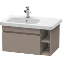 Duravit Waschtischunterschrank DuraStyle 73x44,8cm, Beck. li, bas. matt, 1 Auszug