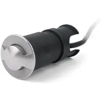 Faro KANE-2, Einbaustrahler, Nicht austauschbare(s) Leuchtmittel, LED, 3 W, 3000 K, Schwarz, Edelstahl