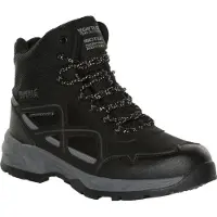 Regatta - Herren Wanderstiefel "Vendeavour" RG9196 (46 EU) (Schwarz/Granitgrau)