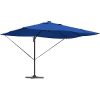 Syfax Sonnenschirm 352 x 251 x 265 cm Polyester und Aluminium
