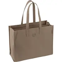 Eskadron Tasche Faux Leather Shopper smoky taupe Platinum 2025, Größe:Stück