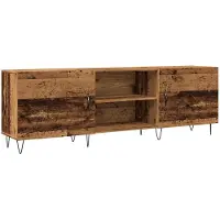 Syfax TV-Schrank Altholz-Optik 150x30x50 cm Holzwerkstoff