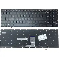 T-ProTek Tastatur - Farbe: schwarz - mit Beleuchtung - ohne Rahmen - Deutsches Tastaturlayout kompatibel für Samsung NP770Z5E-S01DE