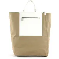 Marc O'Polo Schultertasche Palma Shopper Wheat Field hellbraun