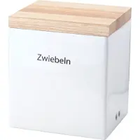 Continenta Vorratsdose Keramik, weiß 18x15,5x20,5 cm 3922 4017167392202